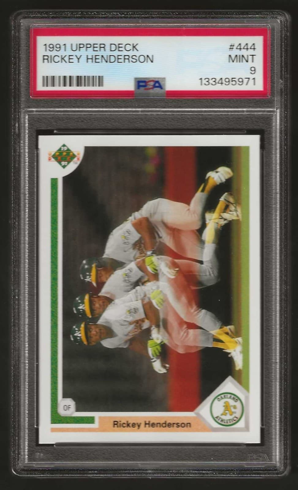 Barry Sanders 1991 upper-deck
