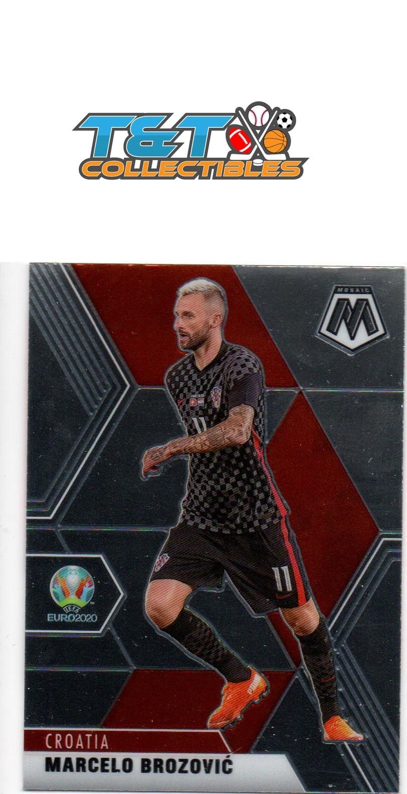 Marcelo Brozovic Croatia 2021 Panini Mosaic