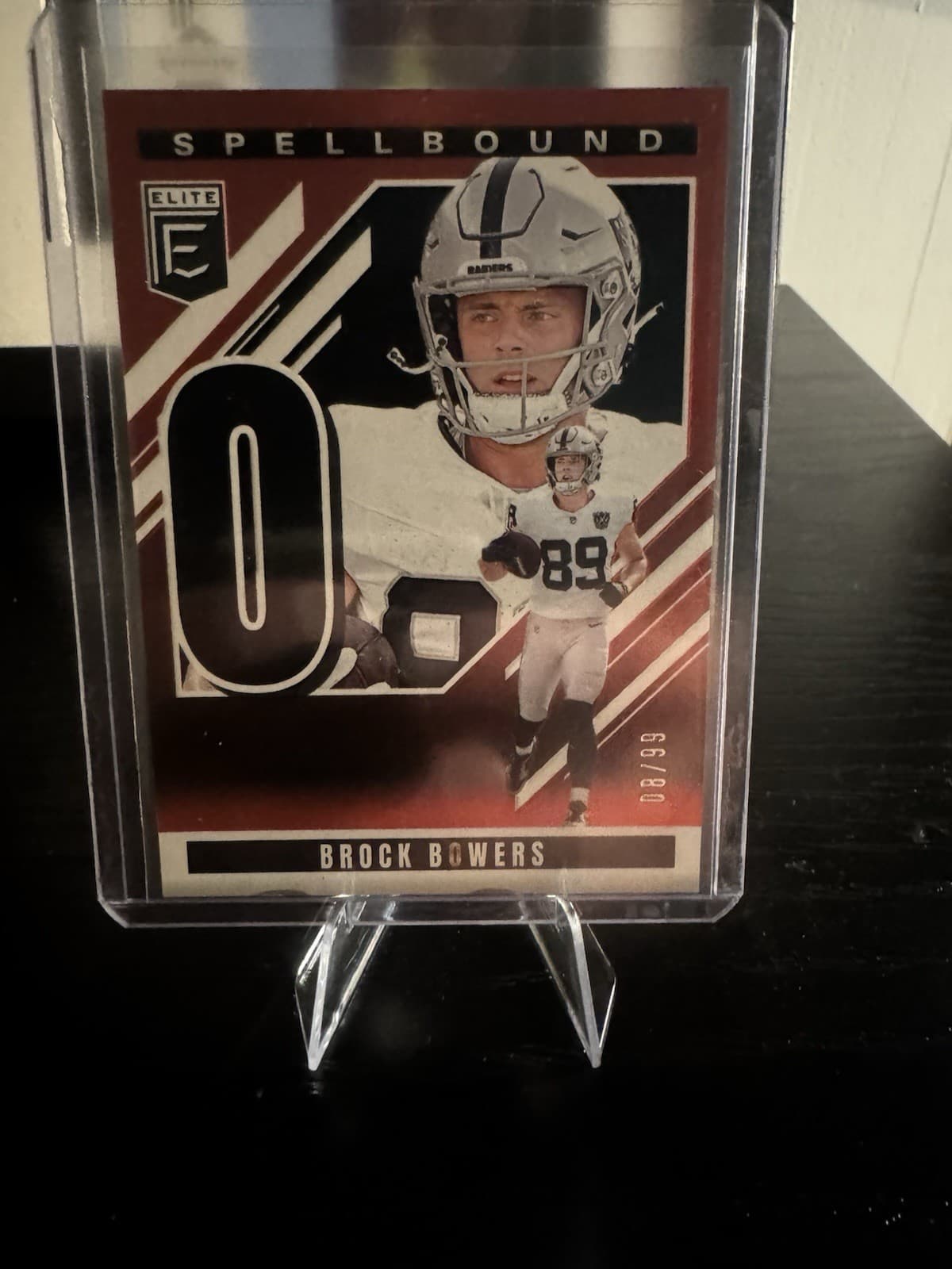 Brock Bowers Elite 2025 Donruss 2025 Donruss