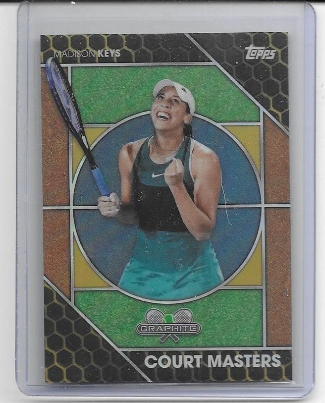 Madison Keys Court 2026 Topps 2026 Topps orange-refractor