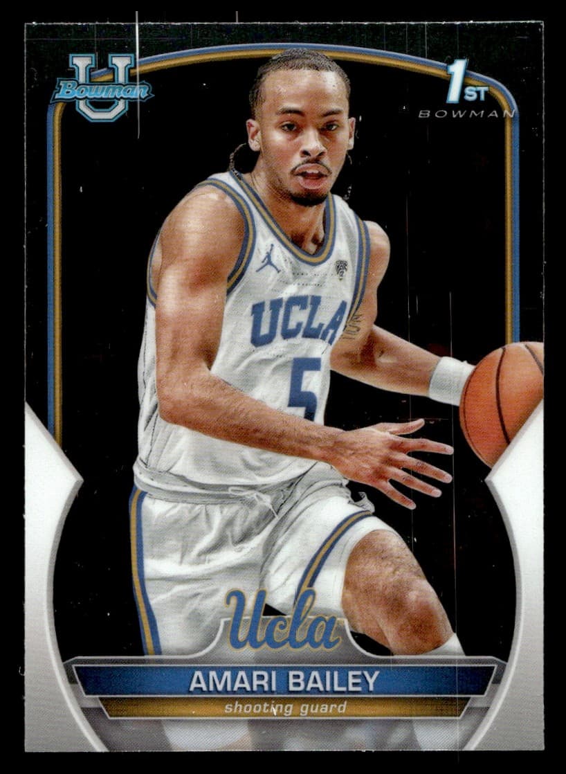 University Amari Bailey 2023 Bowman Chrome 2023 Bowman Chrome