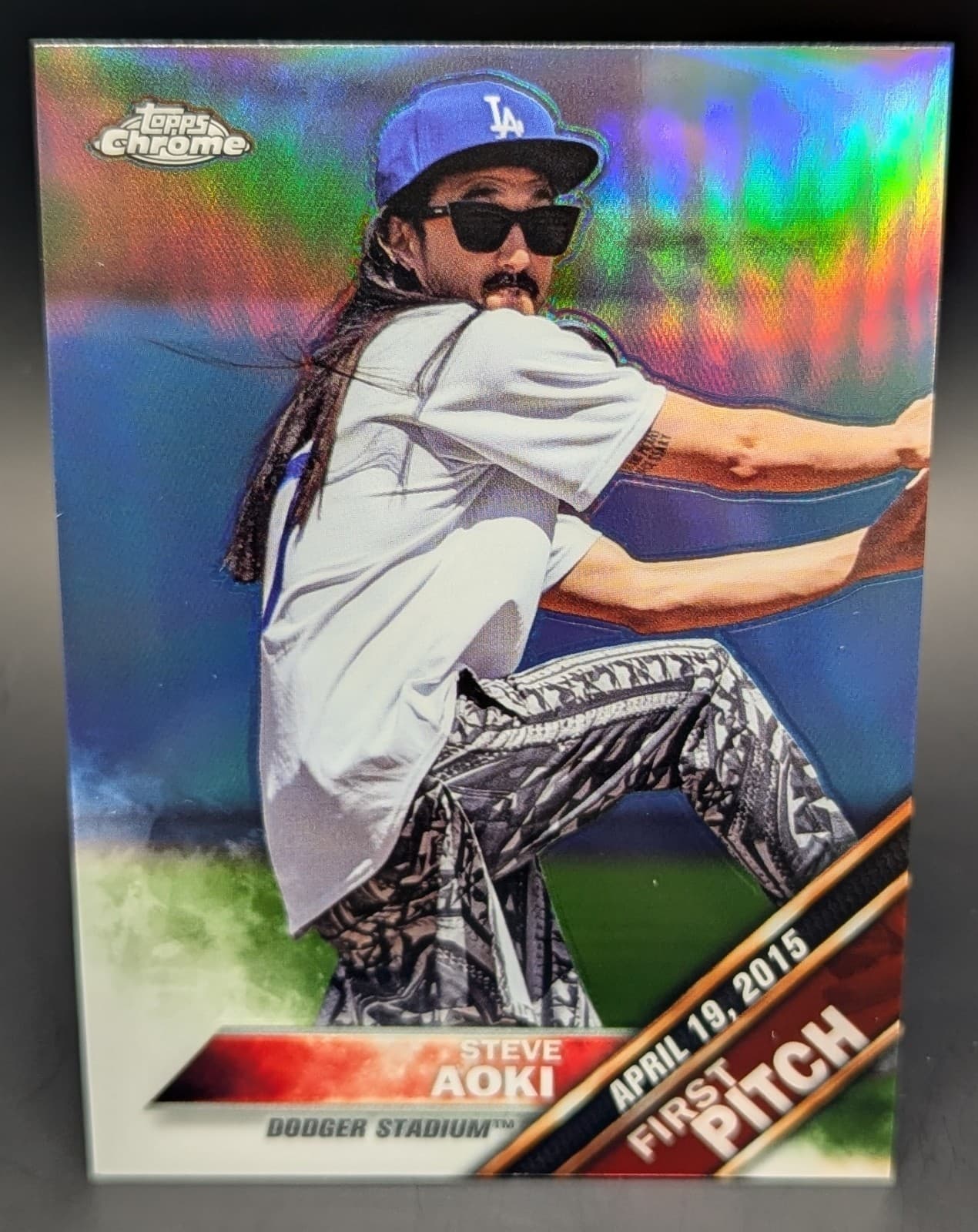 Steve Aoki First 2016 Topps Chrome