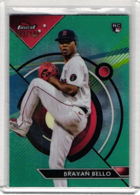 Brayan Bello 2023 Topps Finest 2023 Topps Finest aqua-refractor