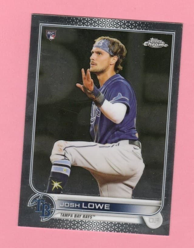 Josh Lowe Tampa 2022 Topps Chrome 2022 Topps Chrome