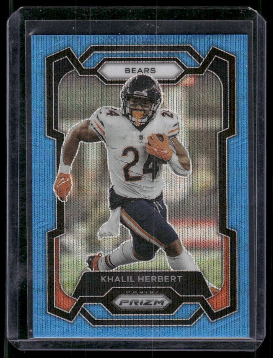 Khalil Herbert Blue 2023 Panini Prizm 2023 Panini Prizm