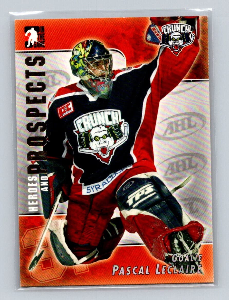 Prospects Pascal Leclaire 2004 In The Game 2004 In The Game