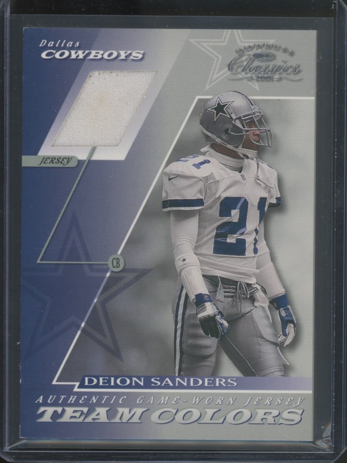 Classics Football Deion 2001 Donruss 2001 Donruss