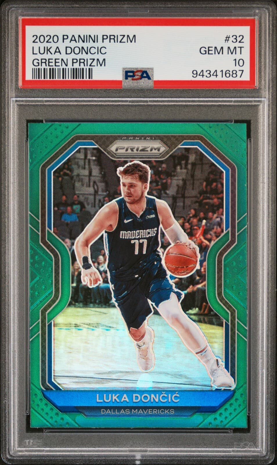 Green Luka Doncic 2020 Panini Prizm