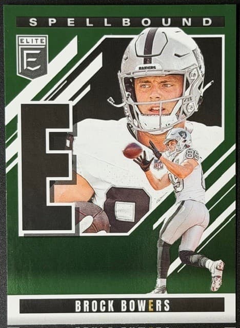 Brock Bowers Elite 2025 Donruss