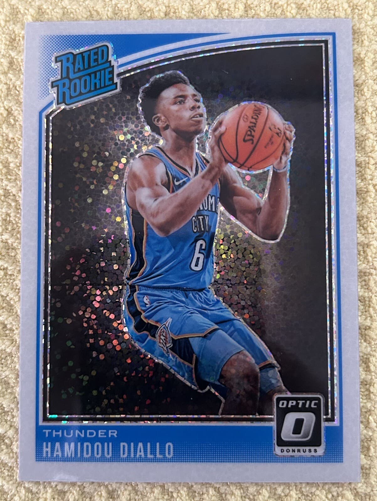DONRUSS OPTIC HAMIDOU DIALLO W 2018 Panini 2018 Panini sparkle