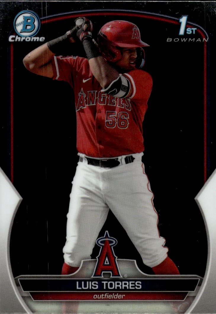 Luis Torres Los 2023 Bowman Chrome 2023 Bowman Chrome