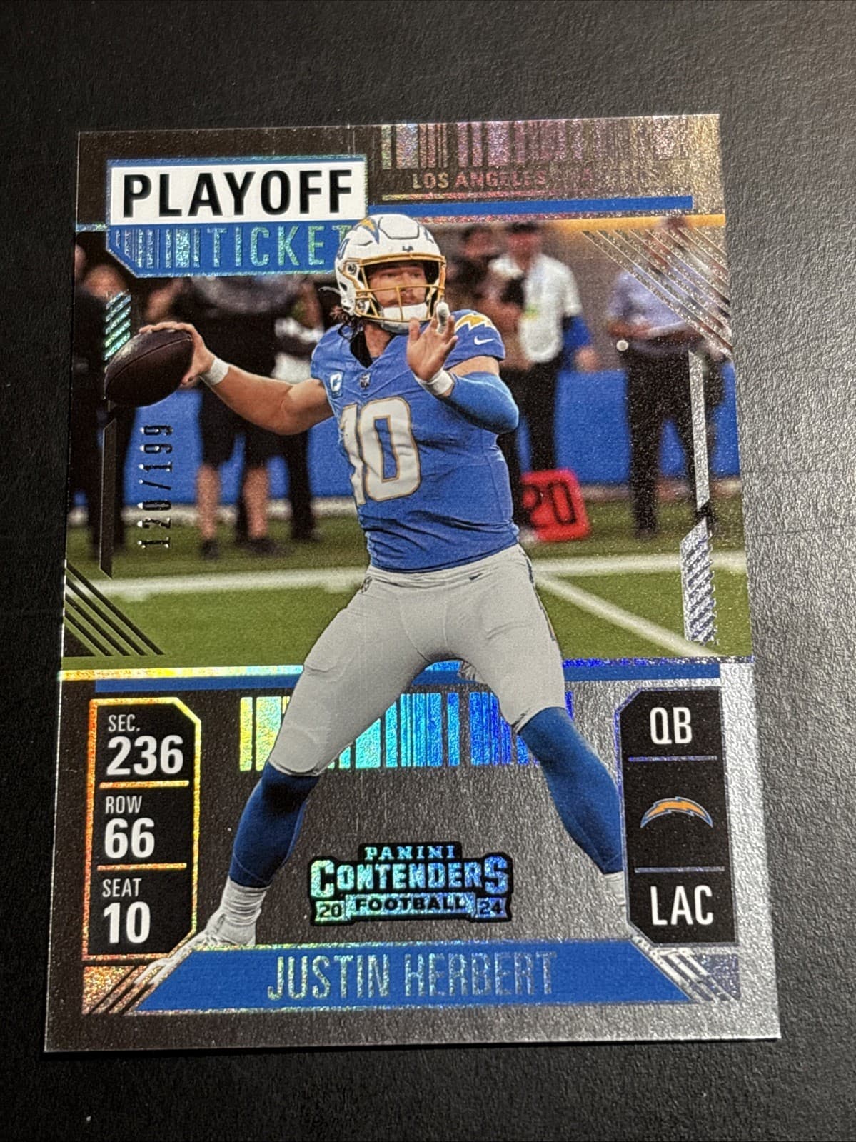 Justin Herbert Playoff 2024 Unknown 2024 Unknown