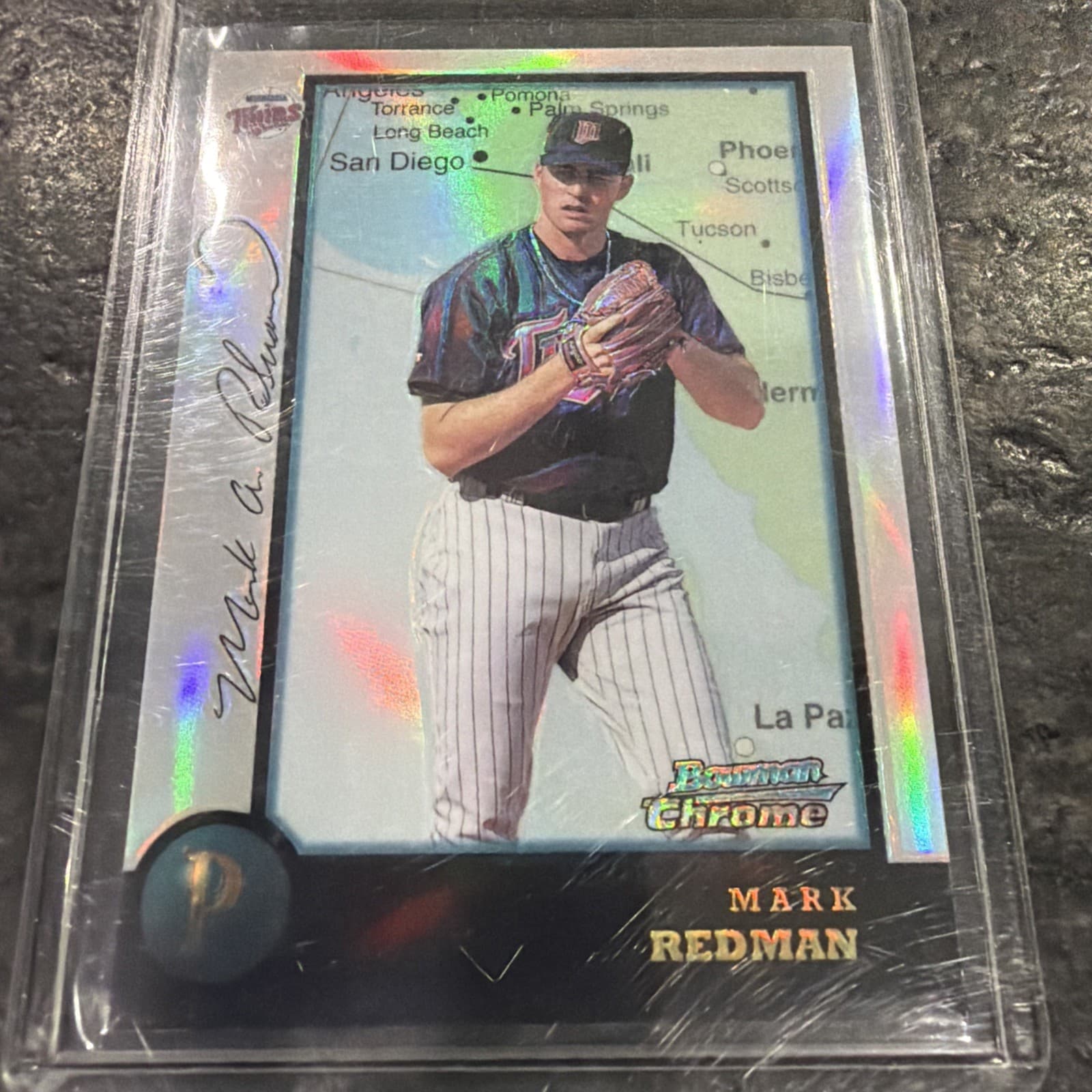 Vintage BOWMAN Baseball MARK R #210