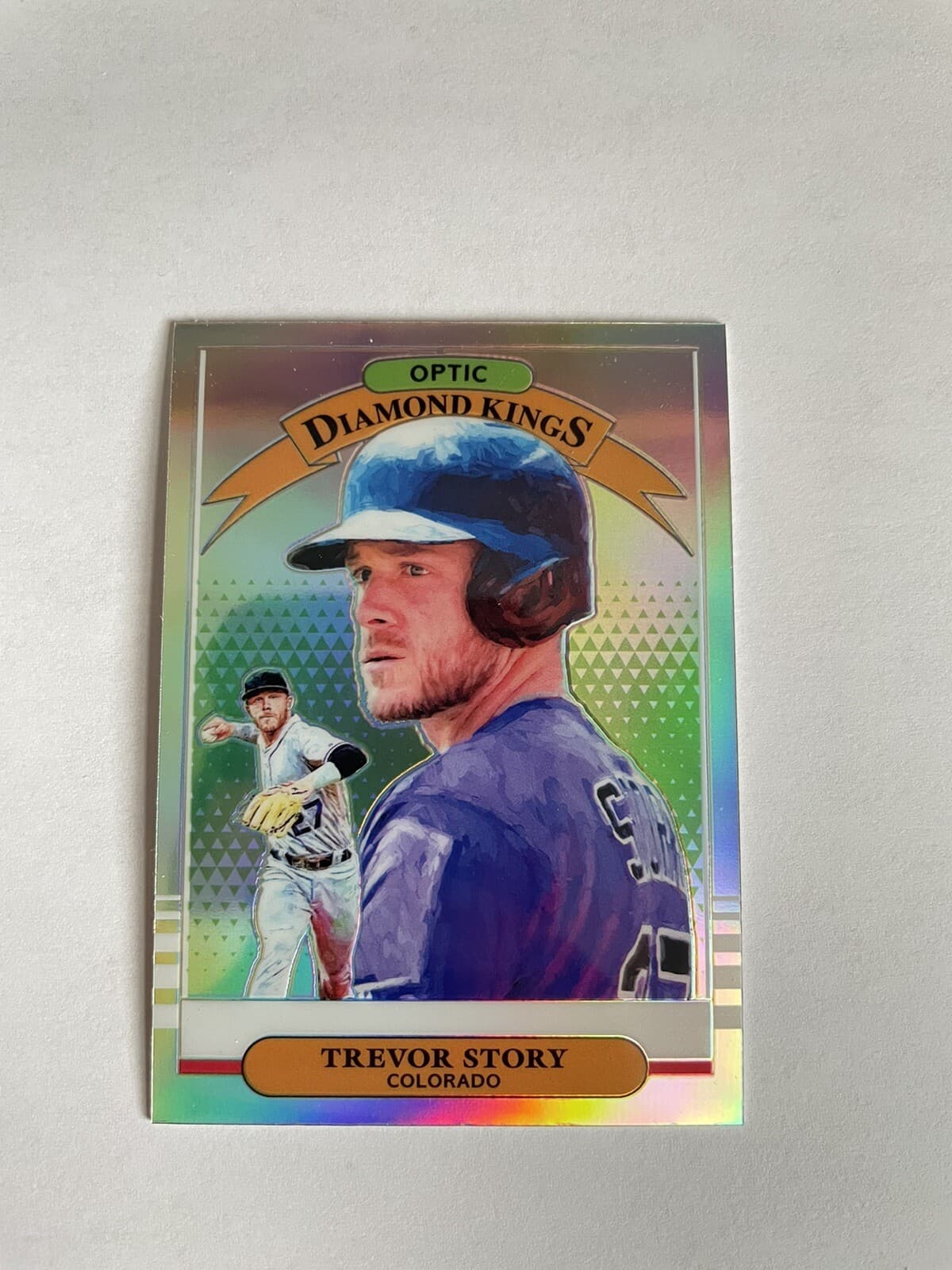 Baseball Trevor Story 2019 Donruss Optic