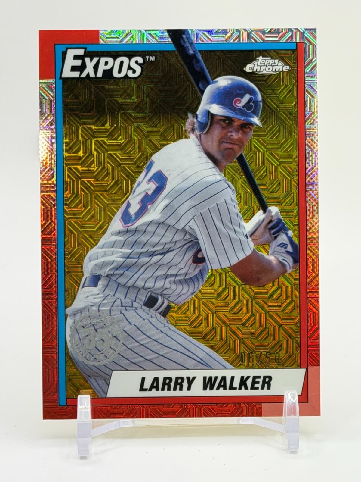 Larry Walker 2025 Topps Chrome 2025 Topps Chrome