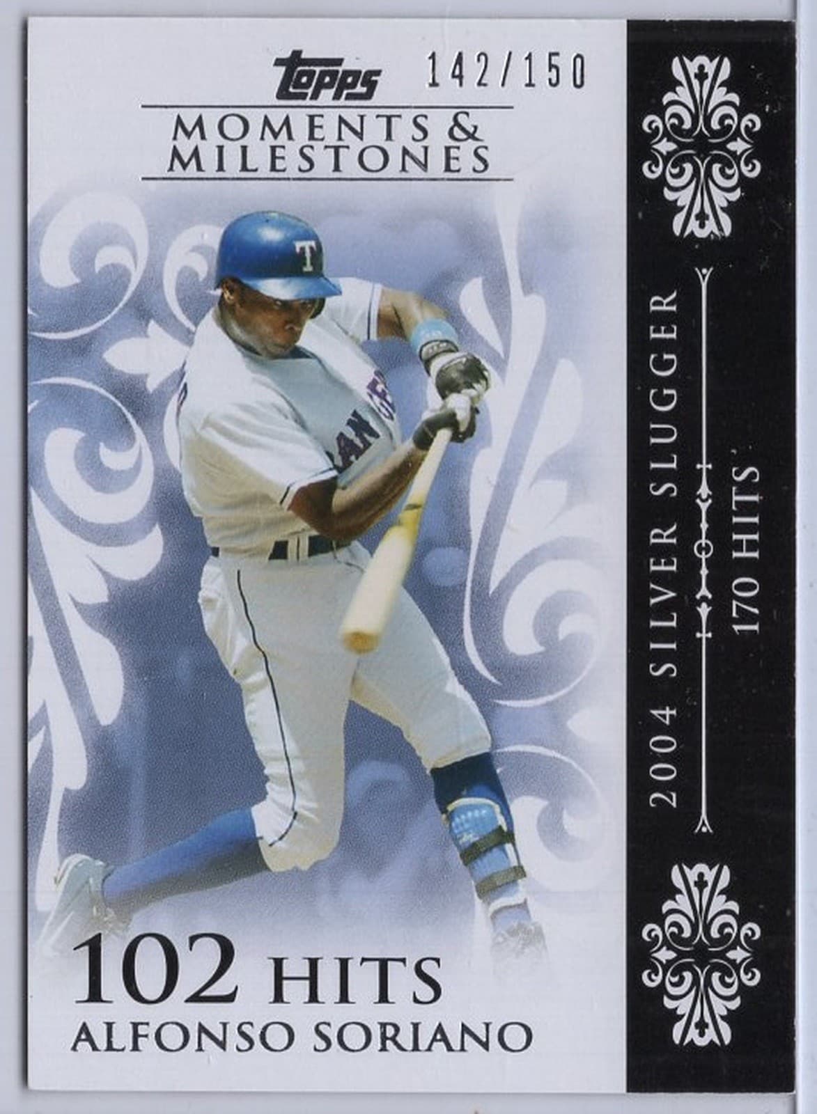 Milestones Alfonso Soriano 2008 Topps