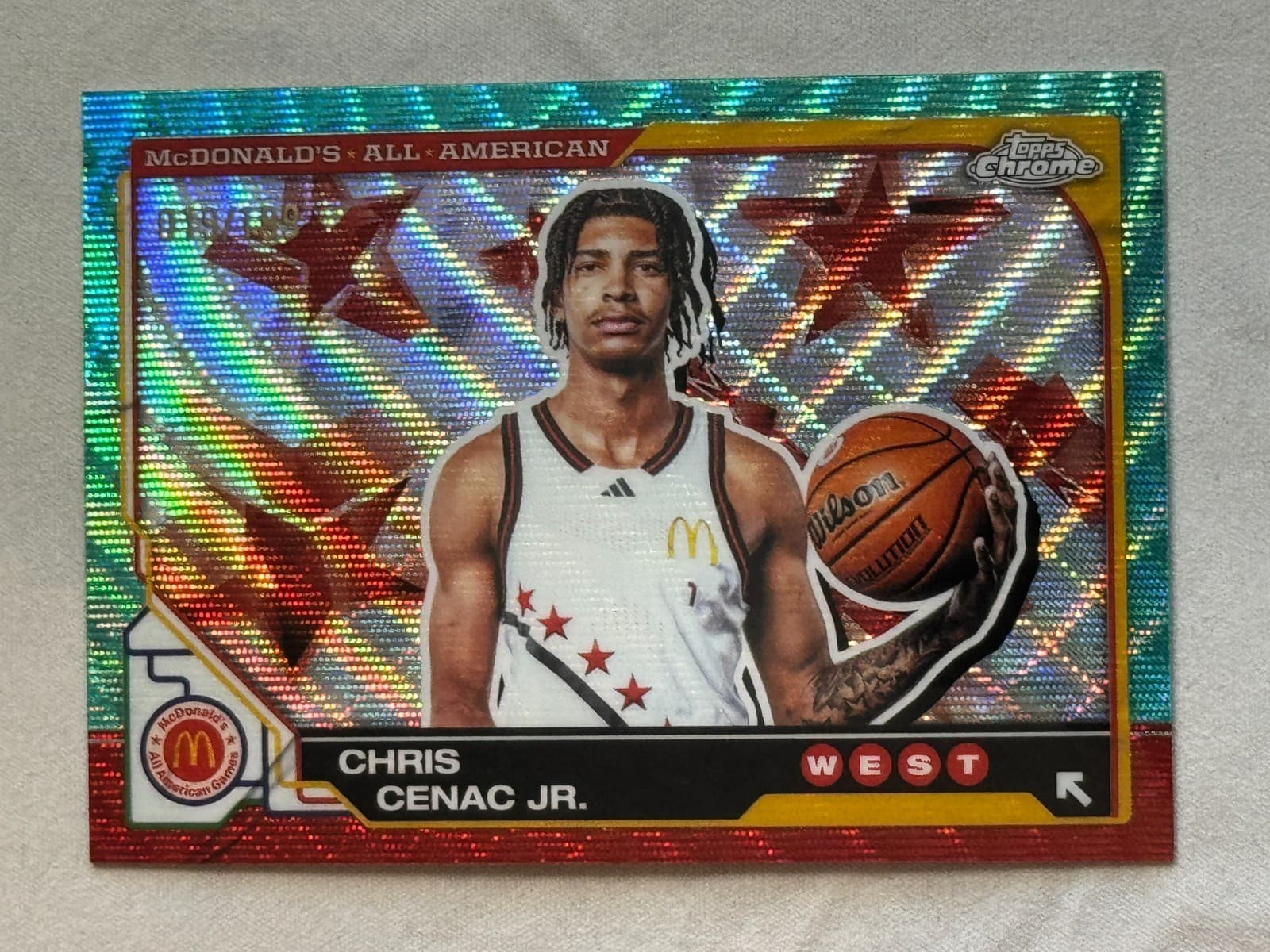 American Aqua Wave 2025 Topps Chrome 2025 Topps Chrome aqua-wave
