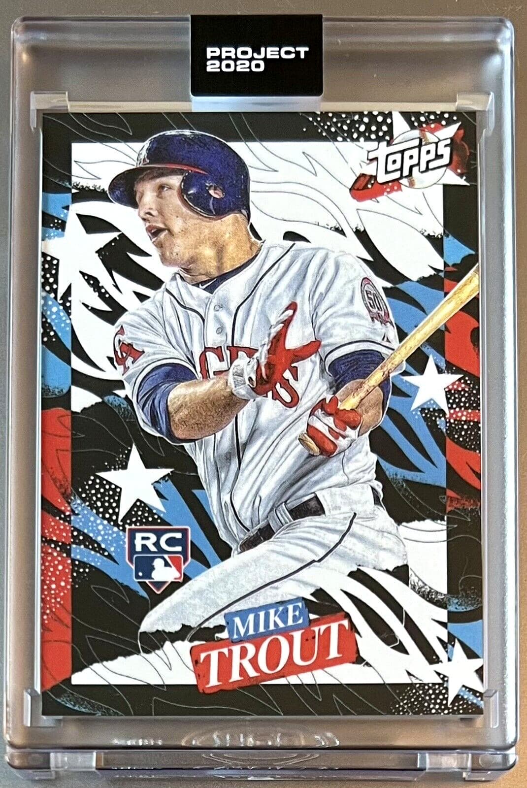 PROJECT MIKE TROUT by Artist T 2020 Topps 2020 Topps