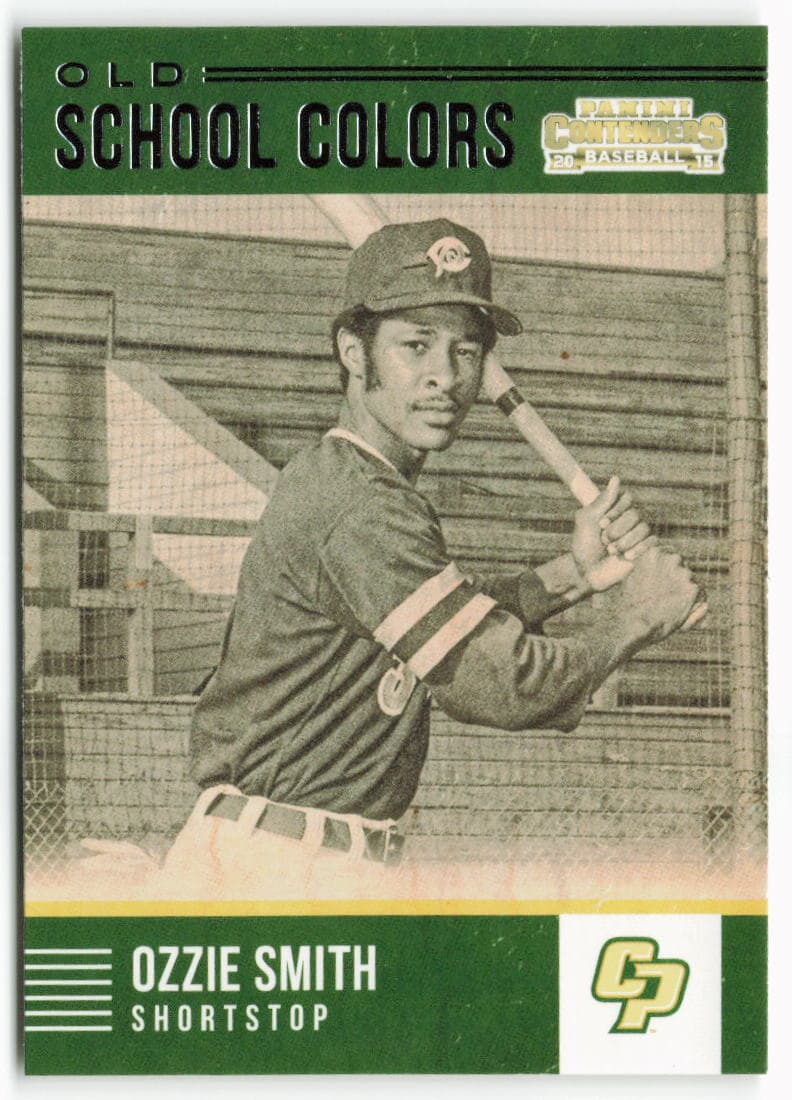 Ozzie Smith Old 2015 Panini Contenders 2015 Panini Contenders