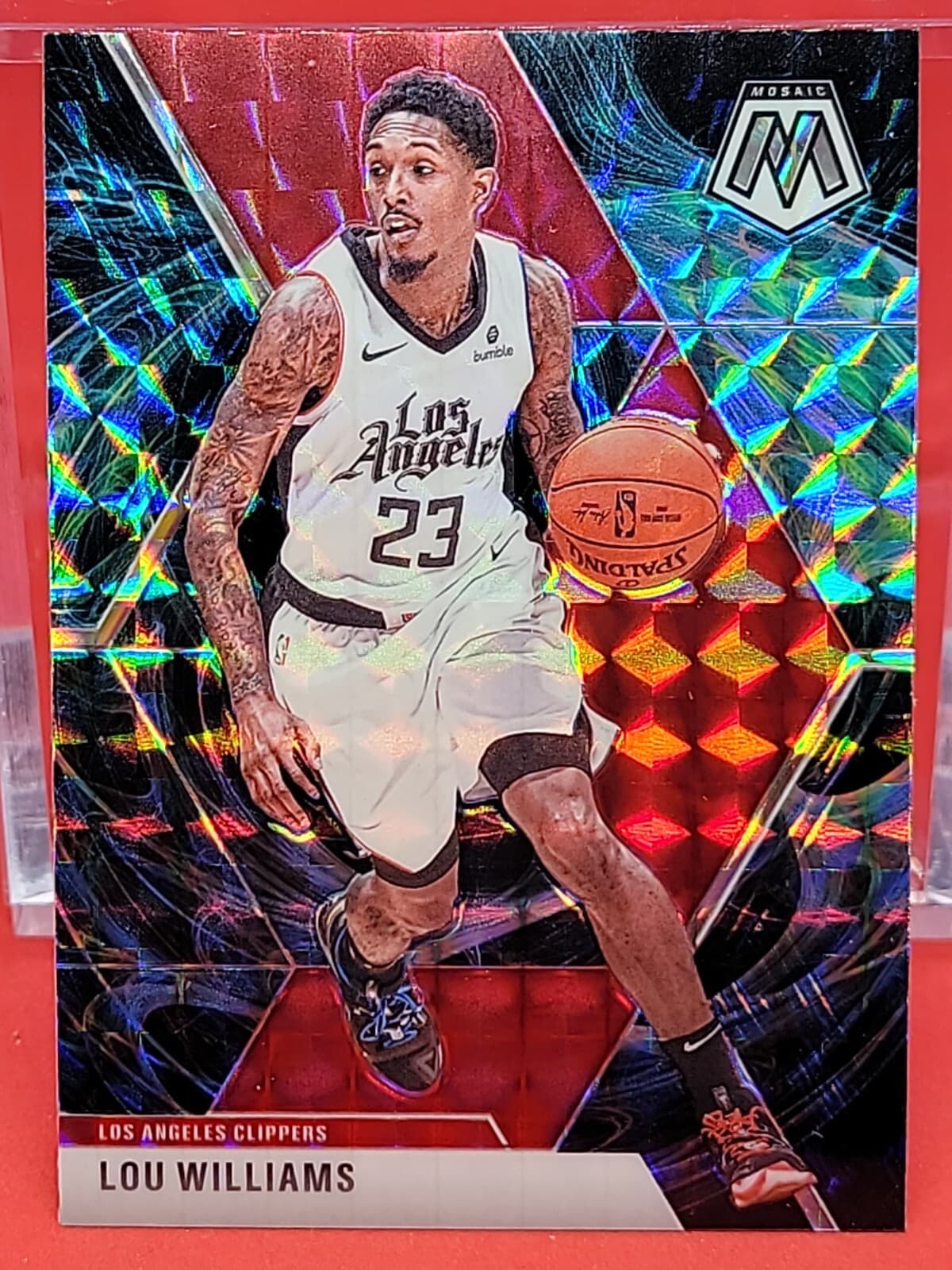 LOU WILLIAMS -20 BASKETBALL GE 2019 Panini Mosaic 2019 Panini Mosaic