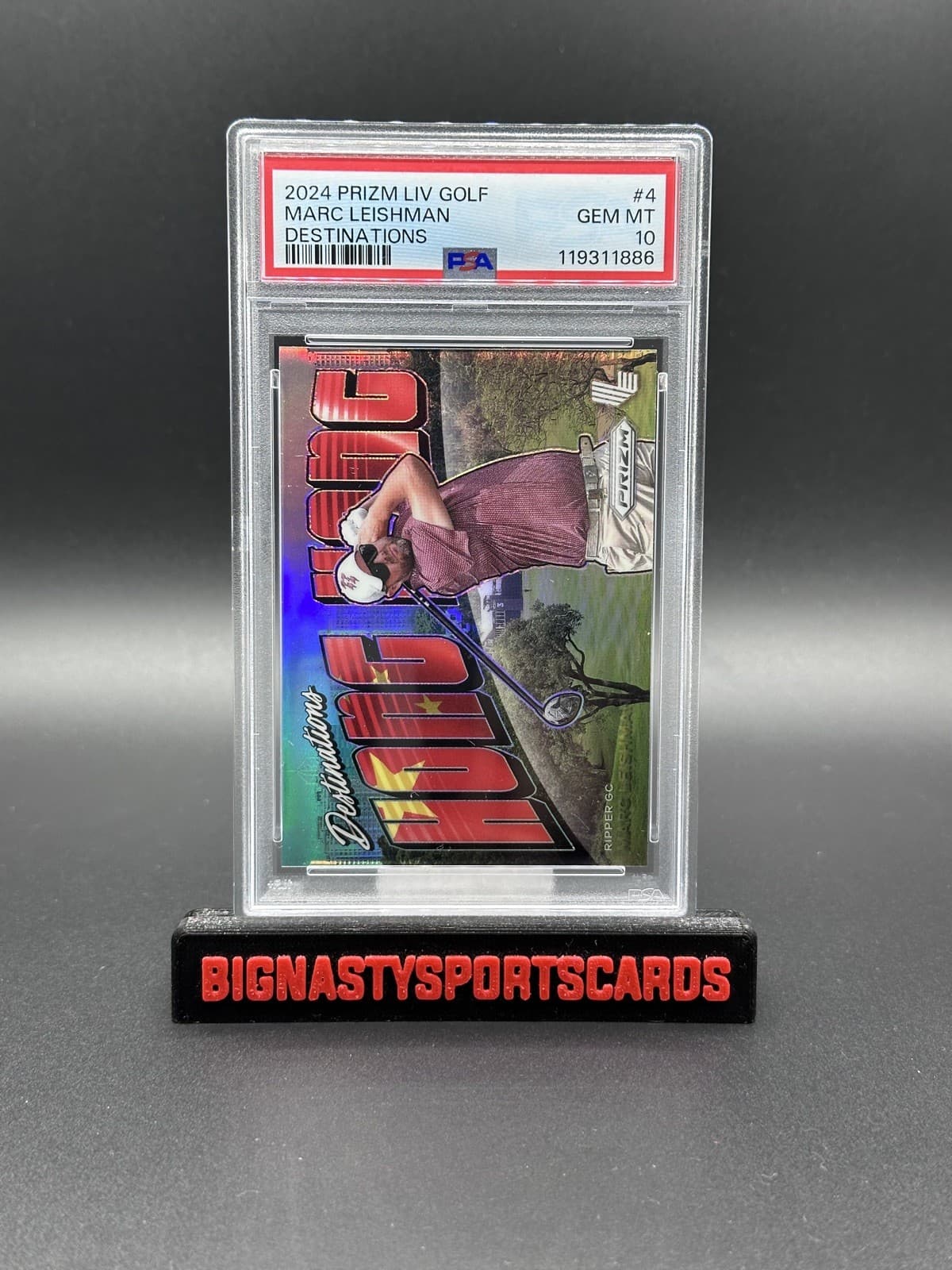 Golf Marc Leishman 2024 Panini Prizm 2024 Panini Prizm