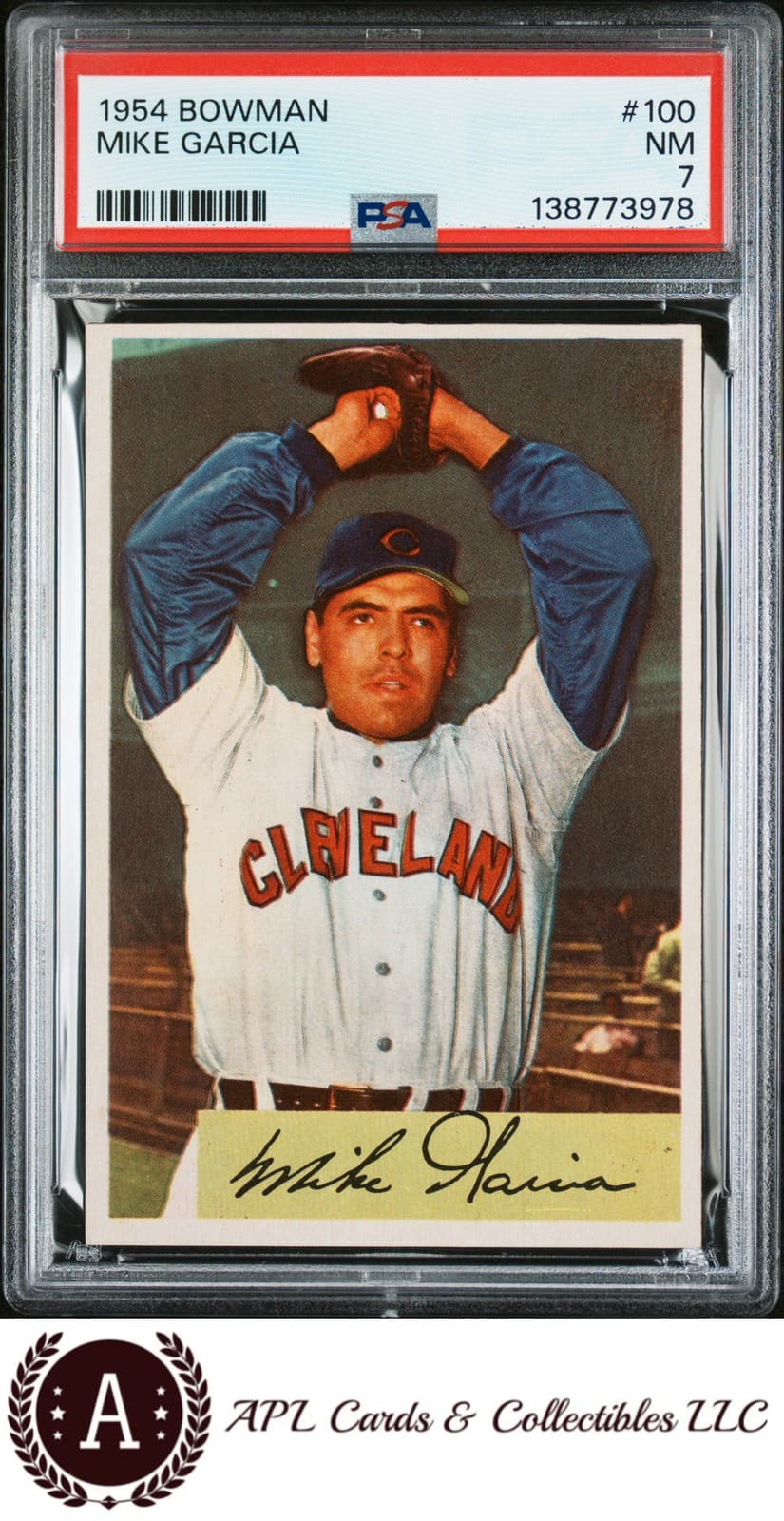 Mike Garcia trading card