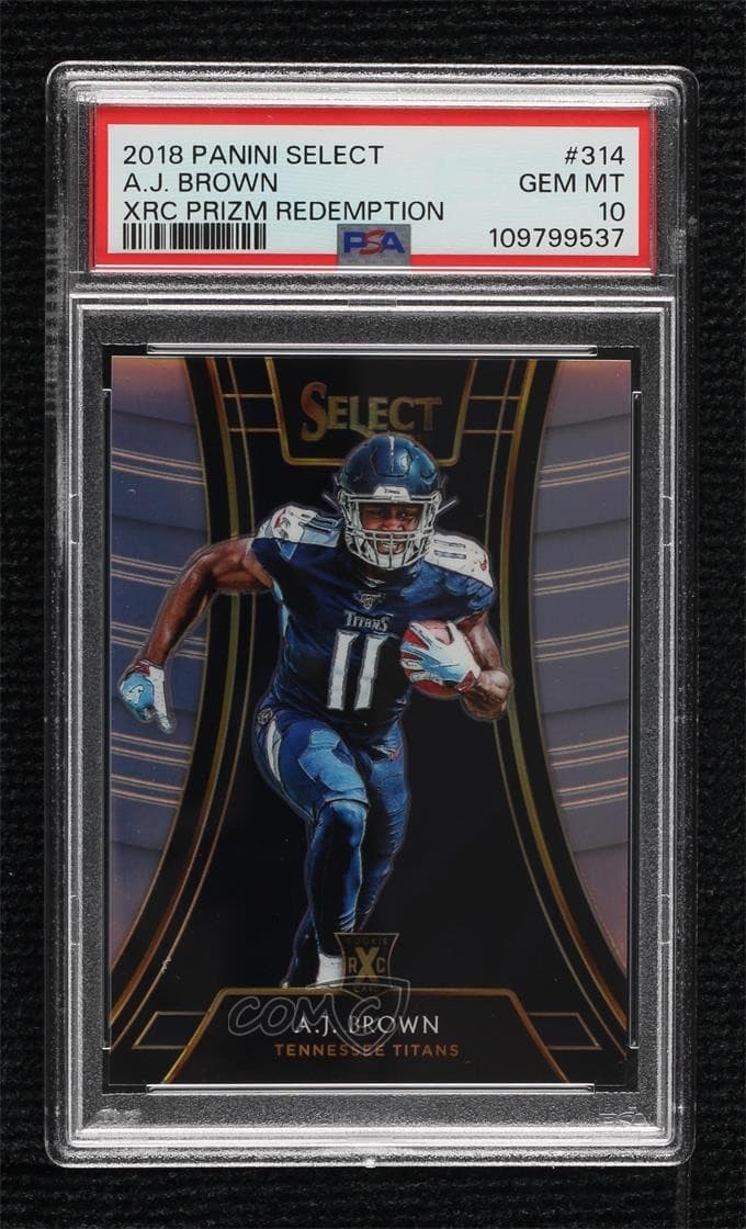 NFL Draft XRC Redemption /300 2018 Panini Select