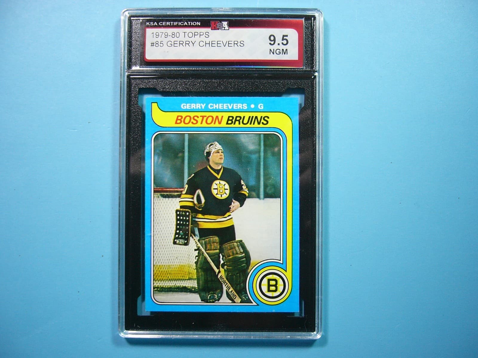 NHL HOCKEY GERRY CHEEVERS KSA 1979 Topps 1979 Topps