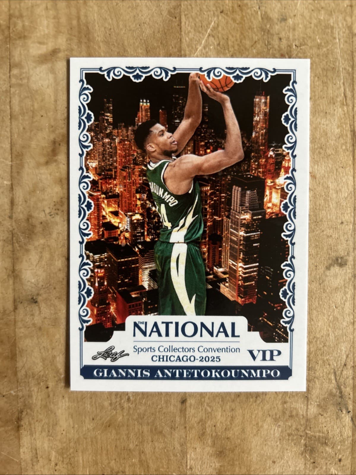 Exclusive Giannis Antetokounmpo 2025 Leaf