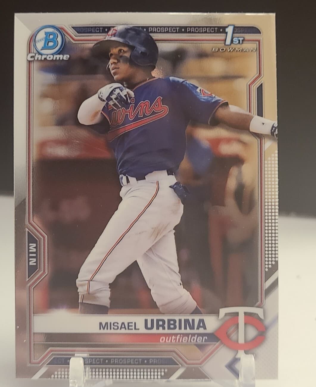 Misael Urbina 2021 Bowman Chrome 2021 Bowman Chrome