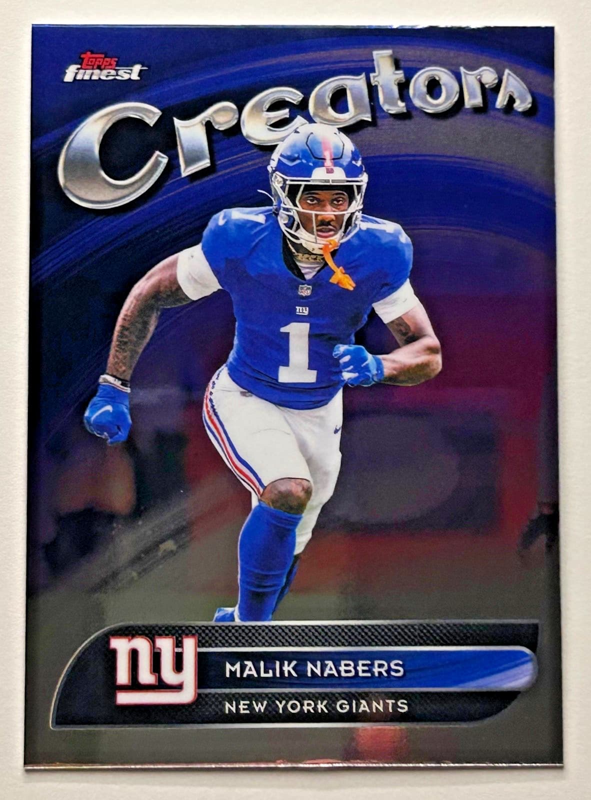 Football Creators Malik 2025 Topps Finest 2025 Topps Finest