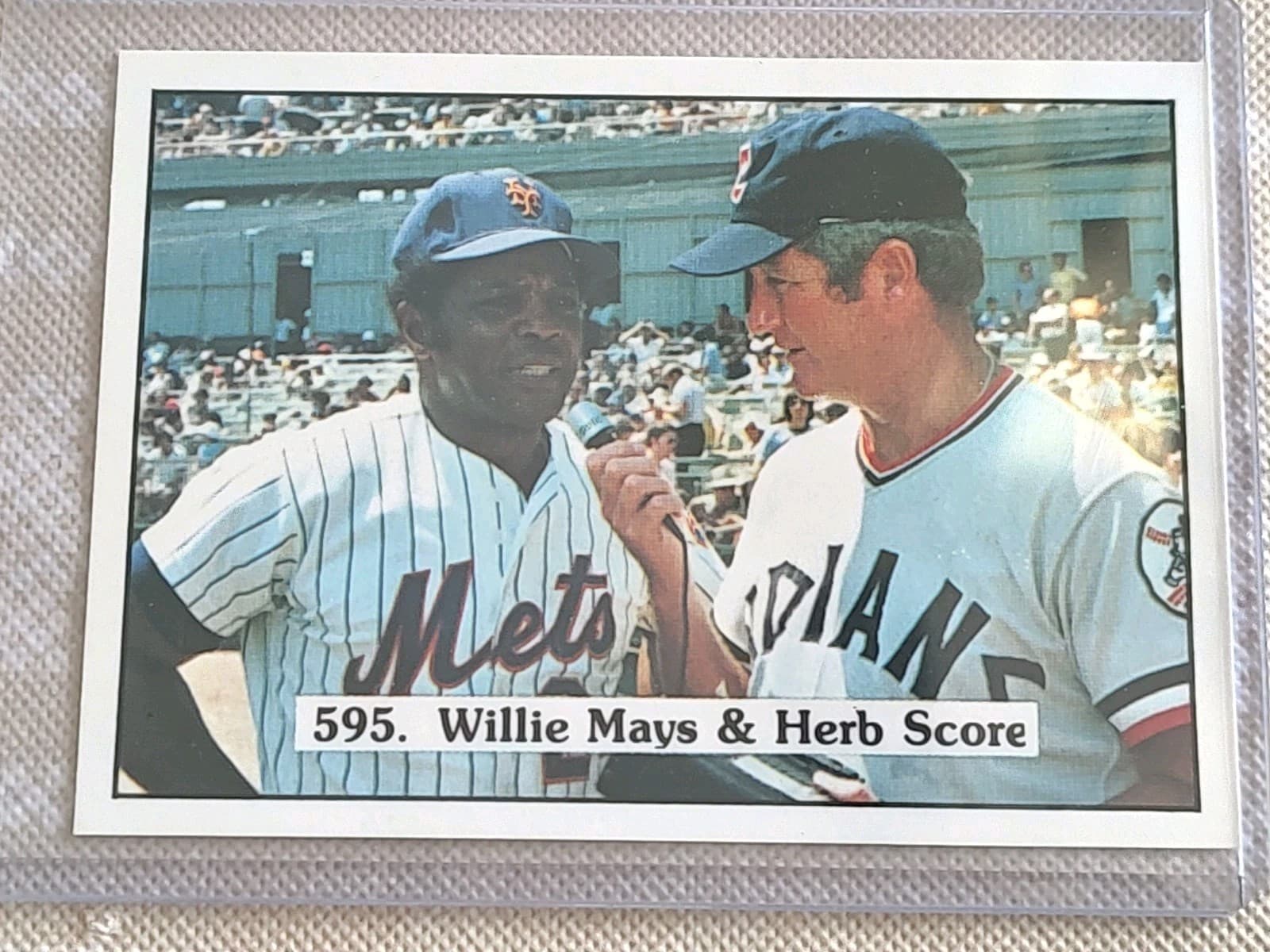 Sspc Wllie Mays 1976 Score 1976 Score