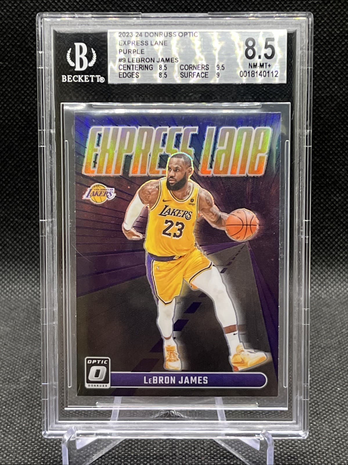 Express Lane Purple 2023 Donruss Optic 2023 Donruss Optic