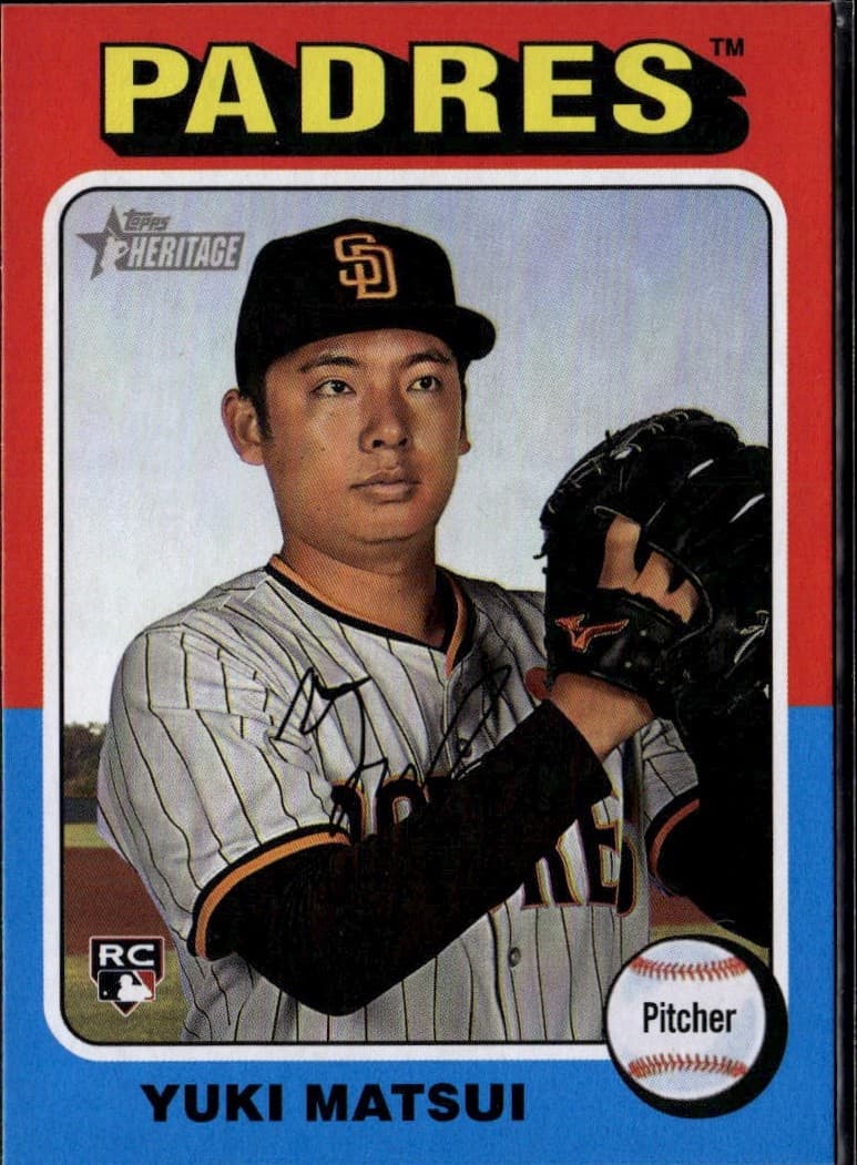 High Number Yuki 2024 Topps Heritage 2024 Topps Heritage