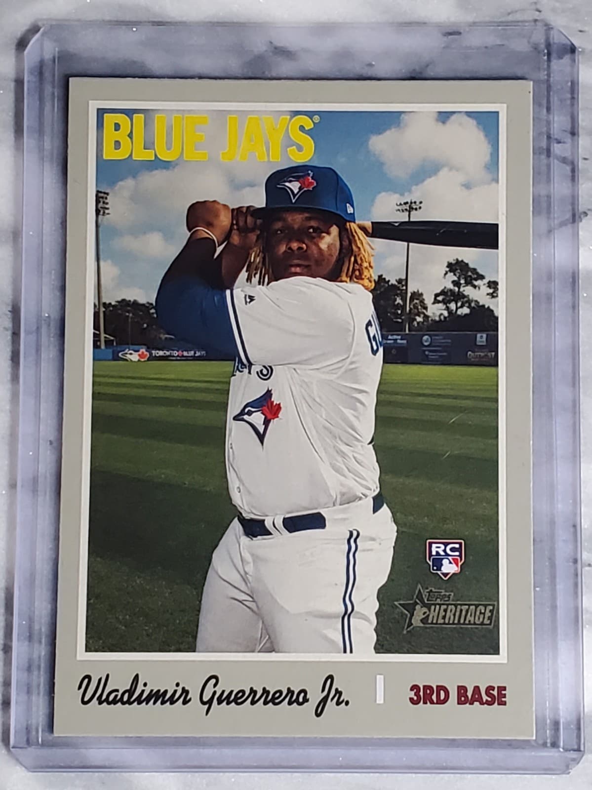 Vladimir Guerrero Jr 2019 Topps Heritage