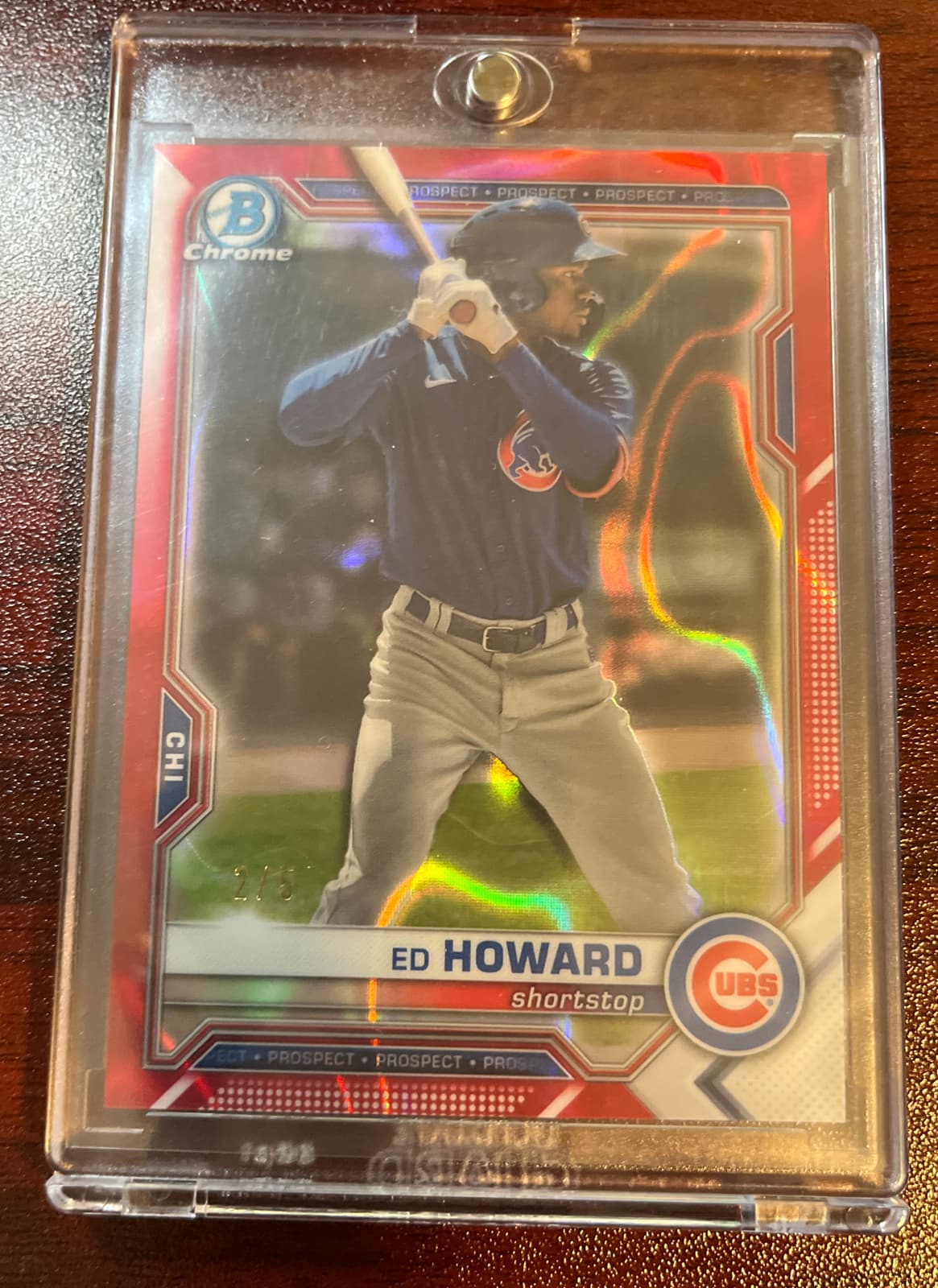 Ed Howard 2021 Bowman Draft
