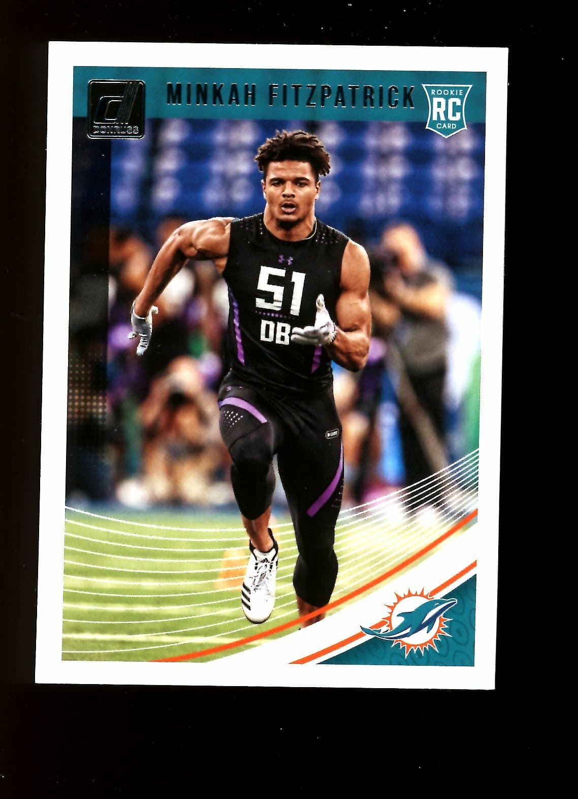 Minkah Fitzpatrick Miami 2018 Donruss 2018 Donruss