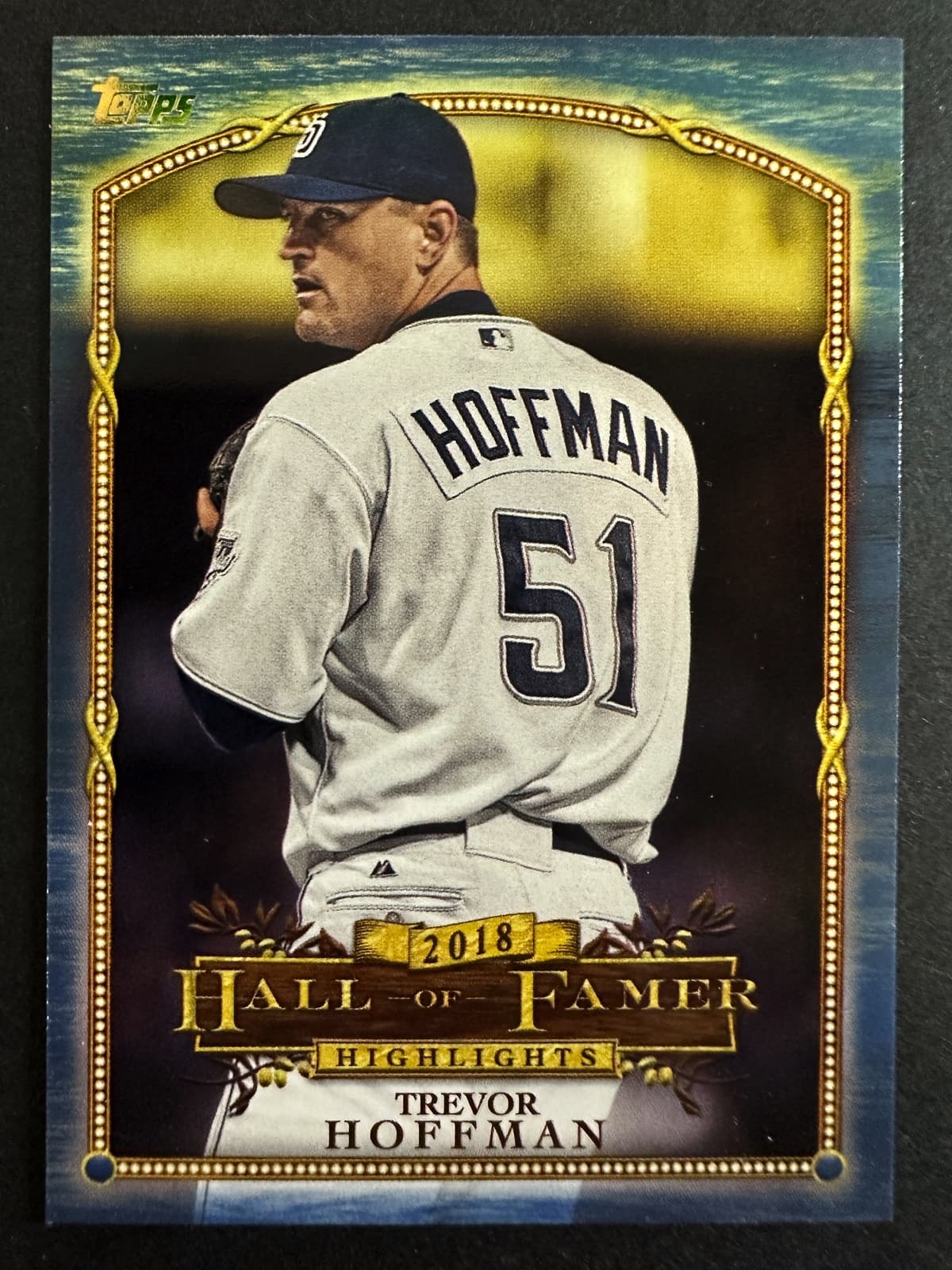Trevor Hoffman Baseball 2018 Topps Update