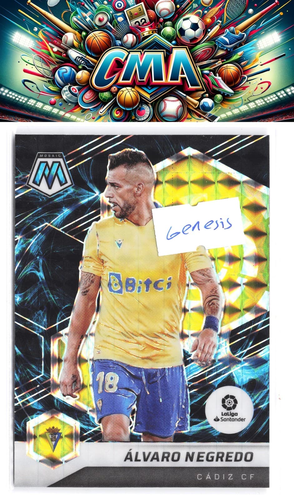 La Liga Alvaro 2021 Panini Mosaic 2021 Panini Mosaic