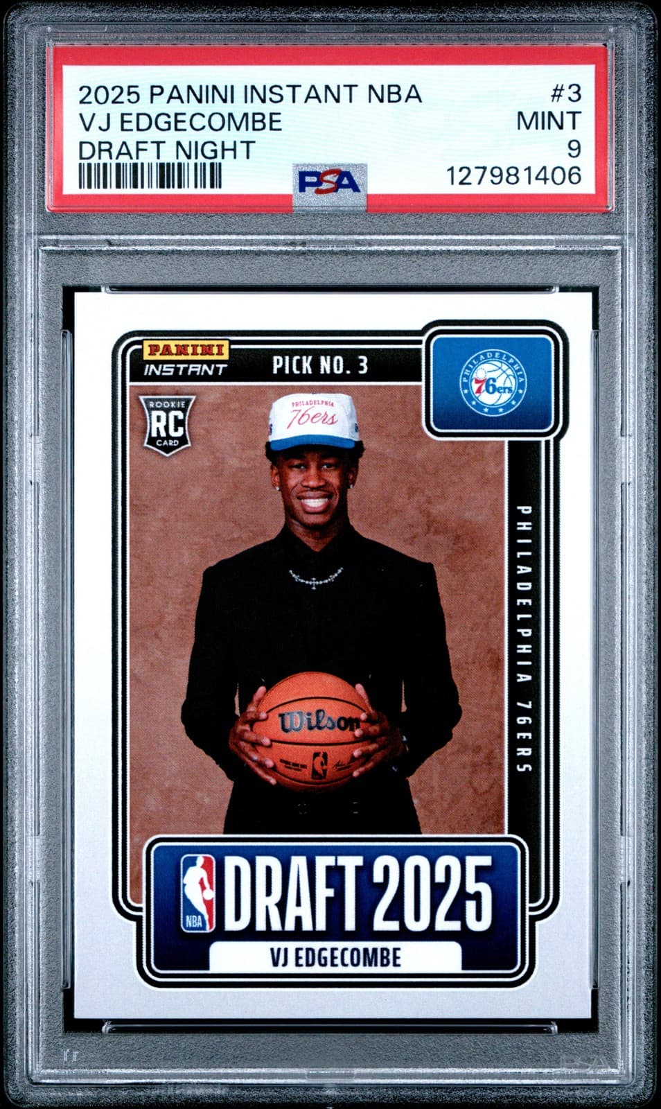 INSTANT NBA DRAFT NIGHT VJ EDG 2025 Panini 2025 Panini