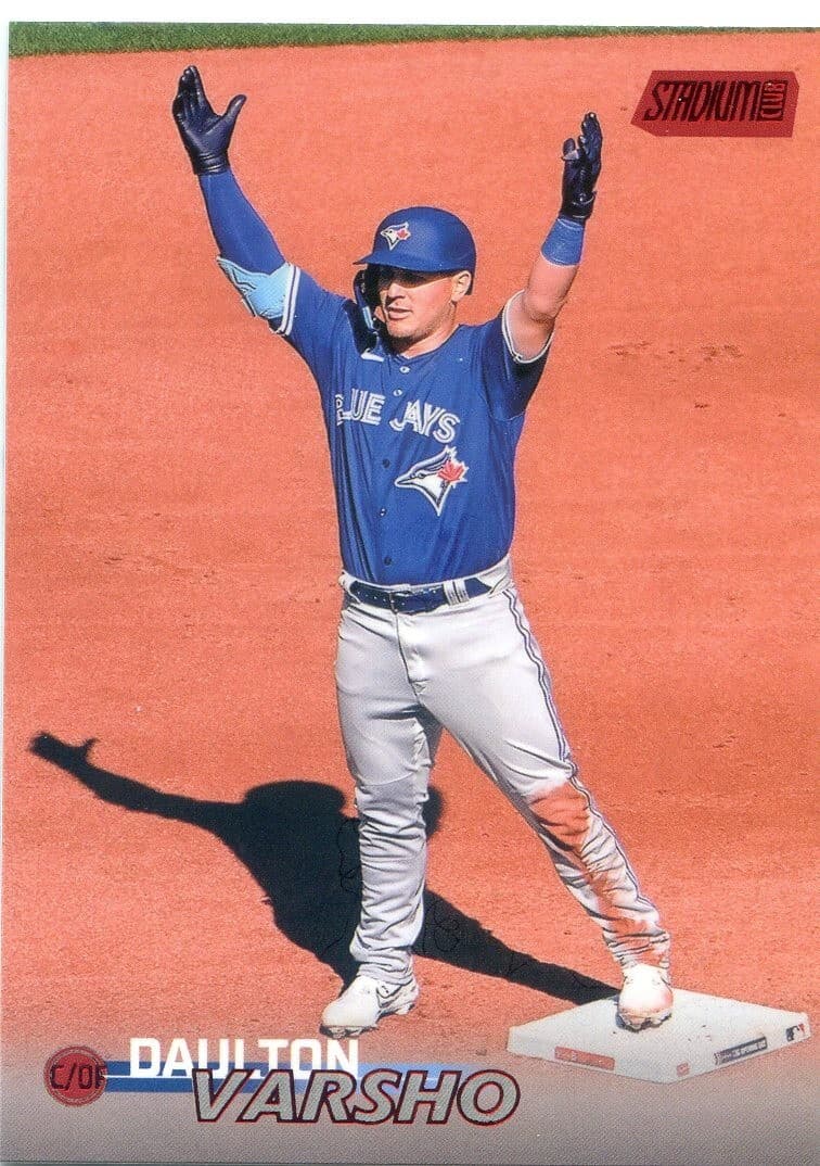 Baseball DAULTON VARSHO RED FO 2023 Topps Stadium Club