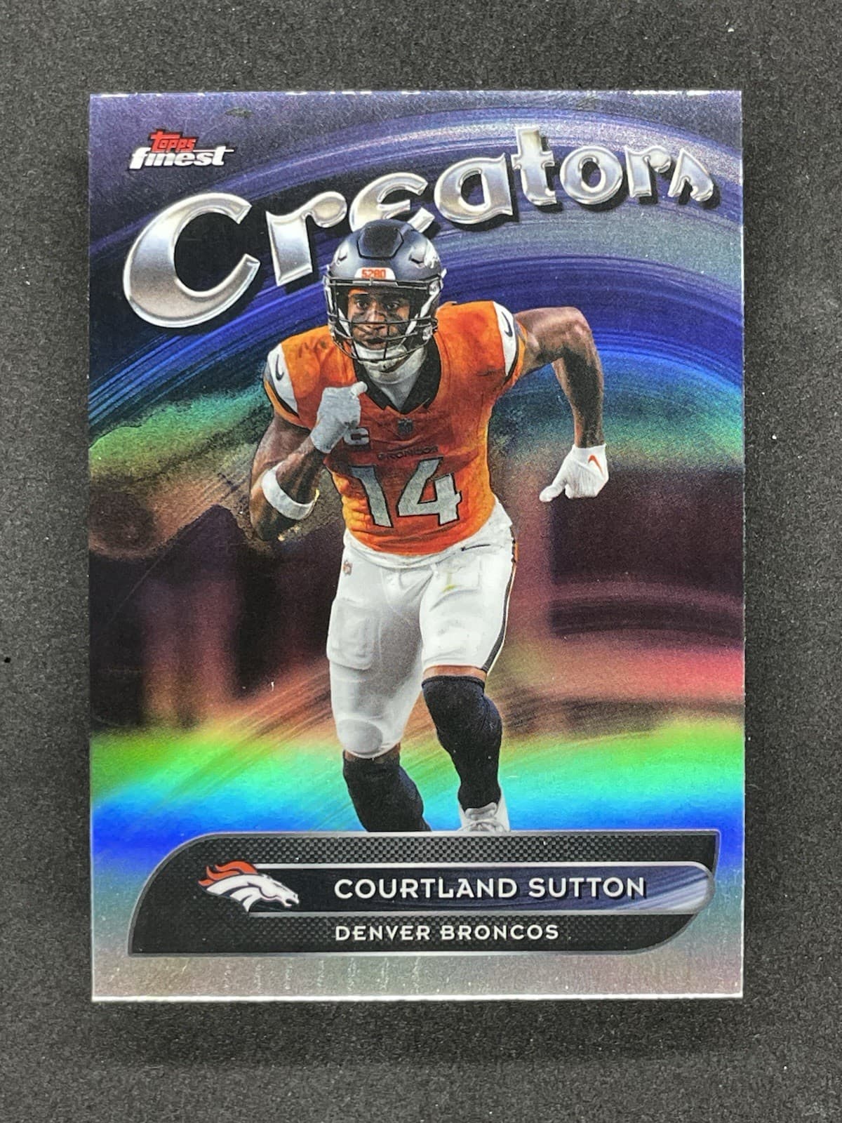 Courtland Sutton 2025 Topps Finest 2025 Topps Finest