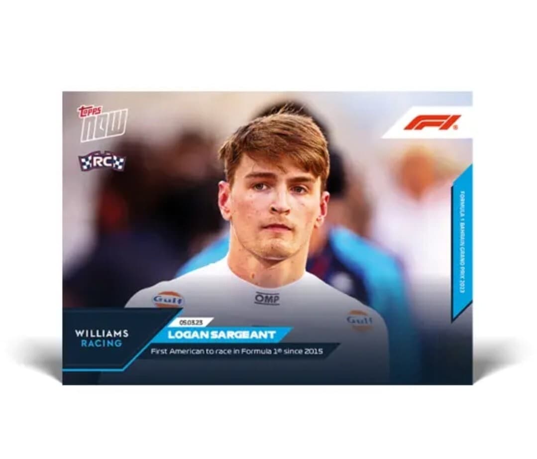Logan Sargeant 2015 Topps
