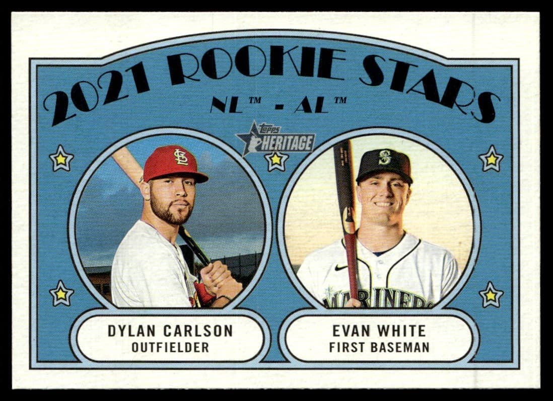 Dylan Carlson 2021 Topps Heritage 2021 Topps Heritage