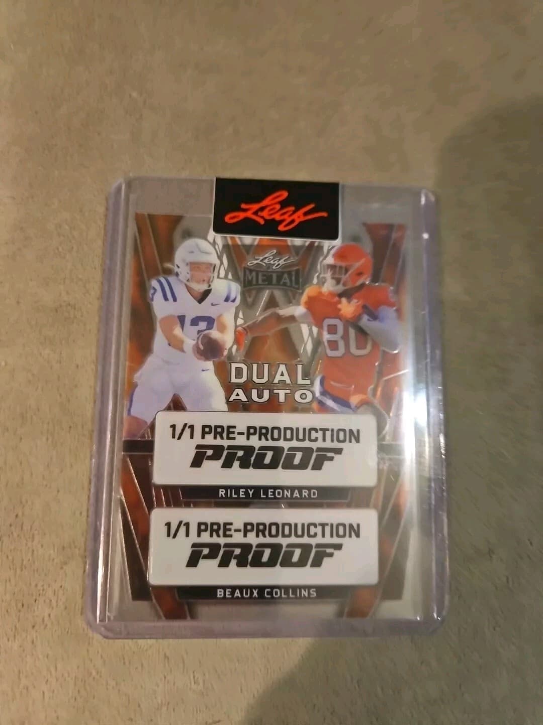 Metal Riley Leonard 2024 Leaf 2024 Leaf