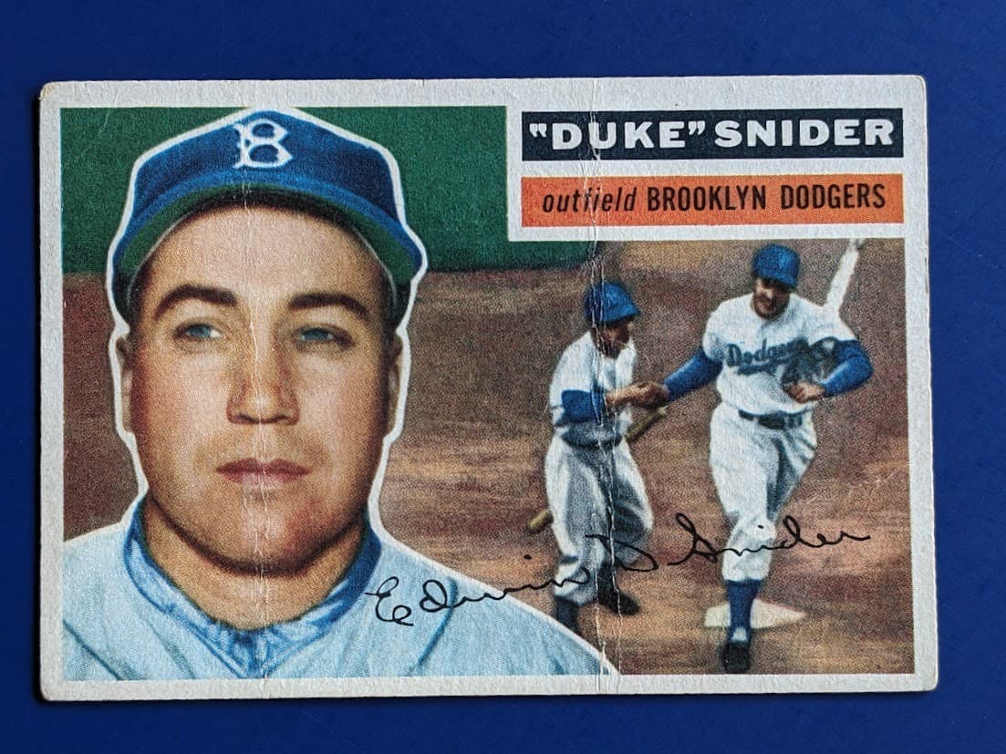 Duke Snider 1956 Topps