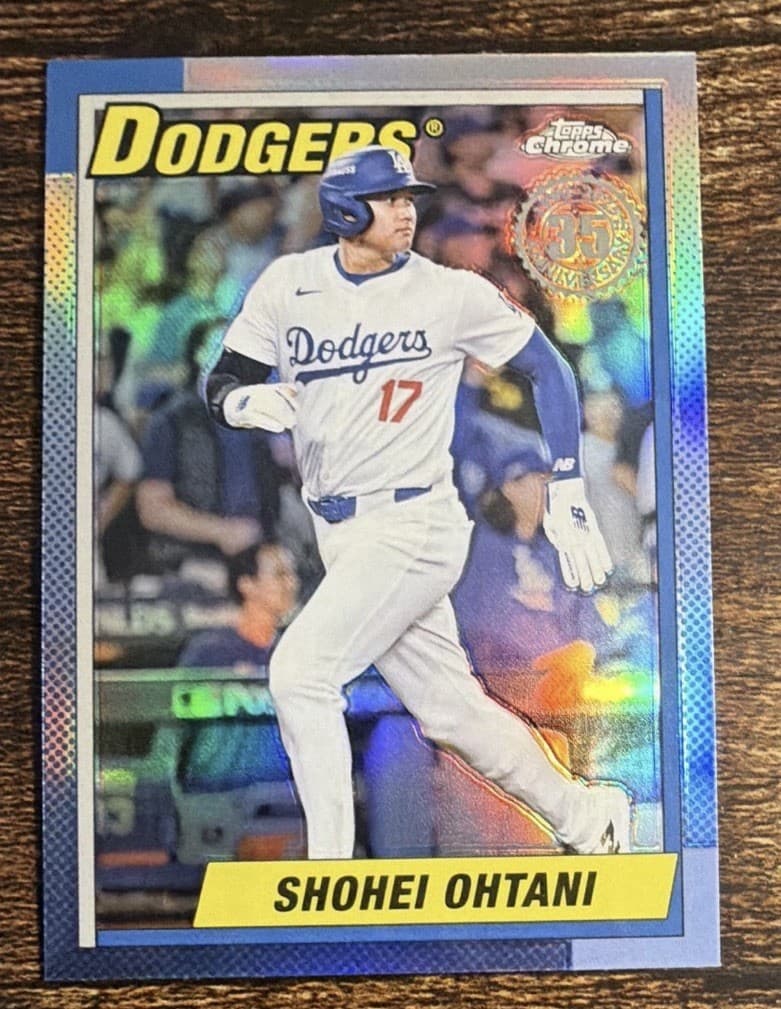 Topps Baseball Shohei 2025 Topps Chrome