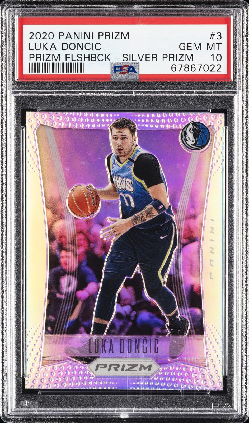 FLASHBACK SILVER LUKA DONCIC 2020 Panini Prizm 2020 Panini Prizm