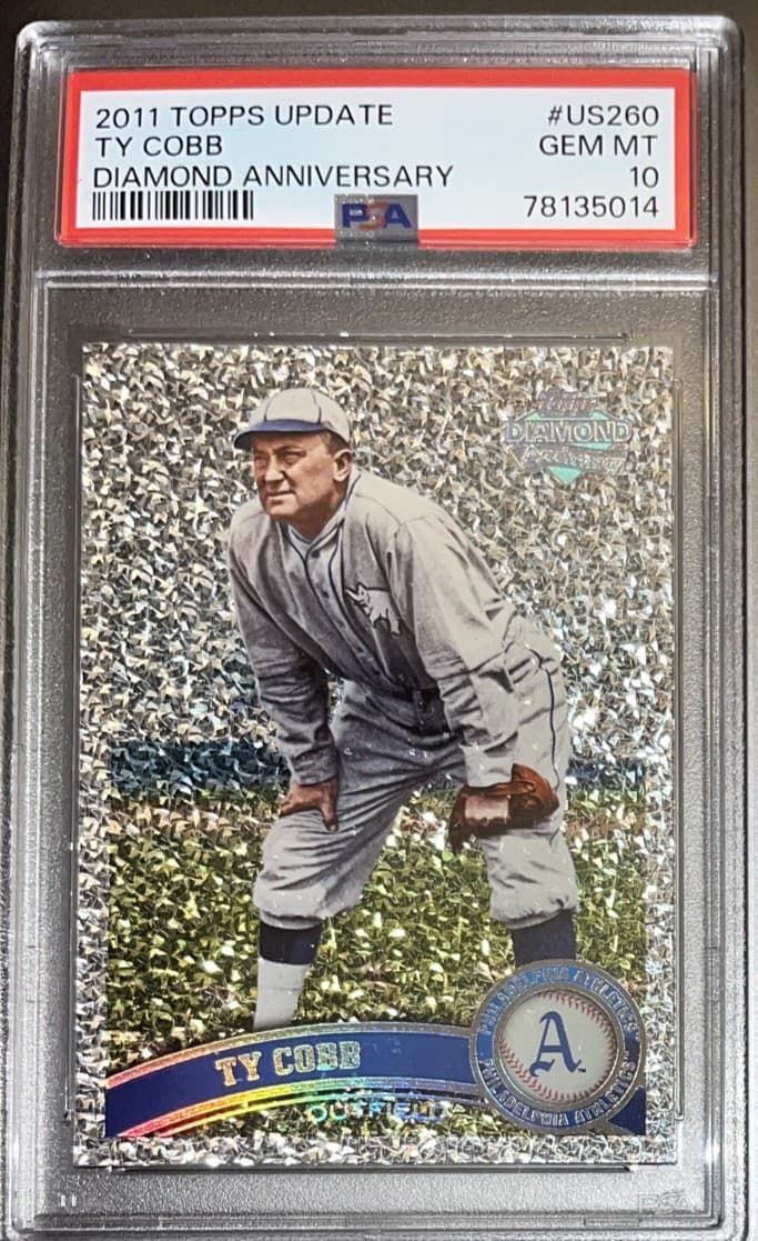 DIAMOND ANNIVERSARY TY COBB RA 2011 Topps Update 2011 Topps Update