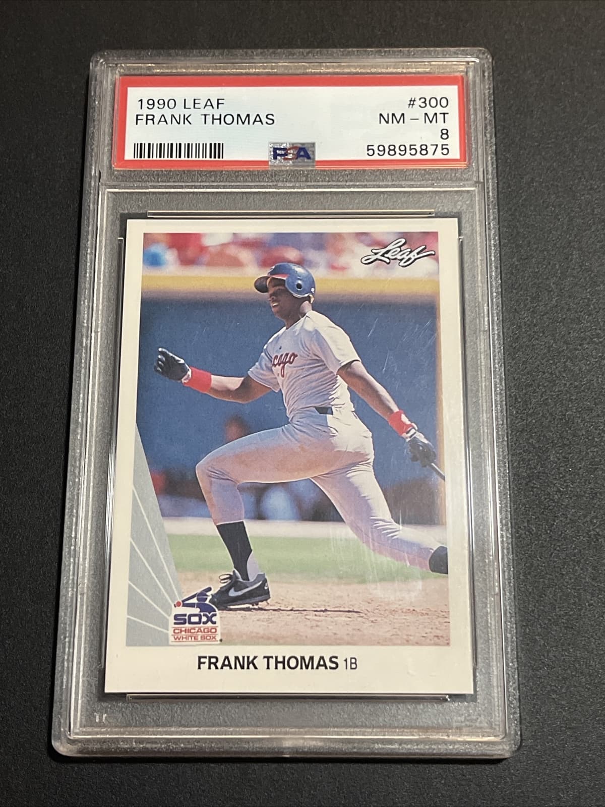 Baseball Frank Thomas 1990 Leaf 1990 Leaf